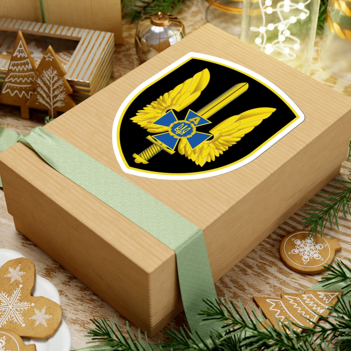 Kiss-Cut Stickers - Ukraine - Alpha Group - Ukrainian Spetsnaz wo Txt X 300