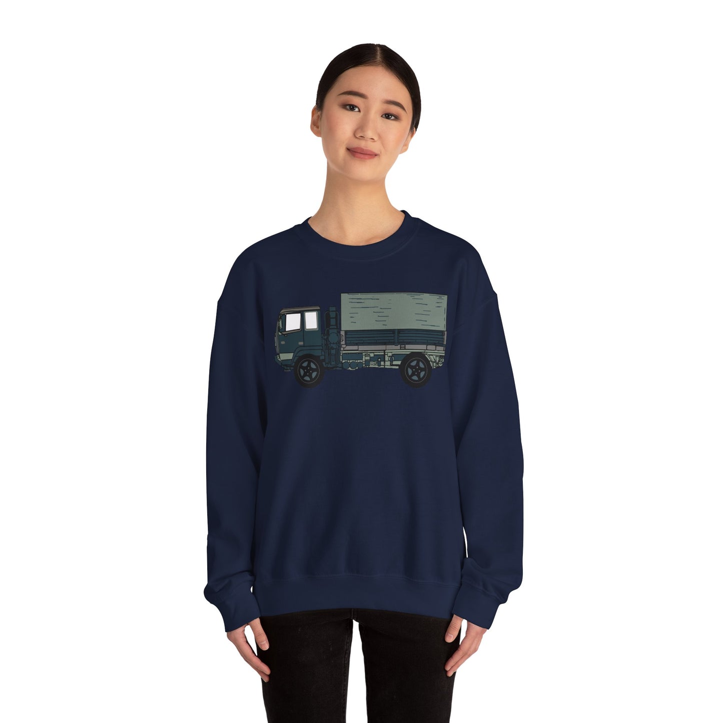 Crewneck Sweatshirt - Vehicle - LMTV - M1078 - Side X 300