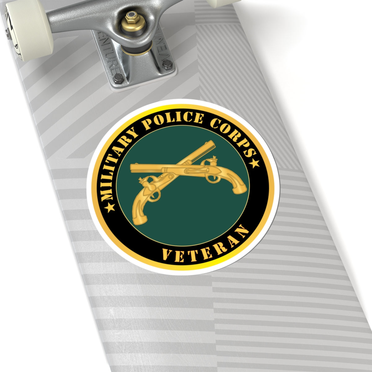 Kiss - Cut Stickers - Army - Military Police - Branch - Veteran X 300