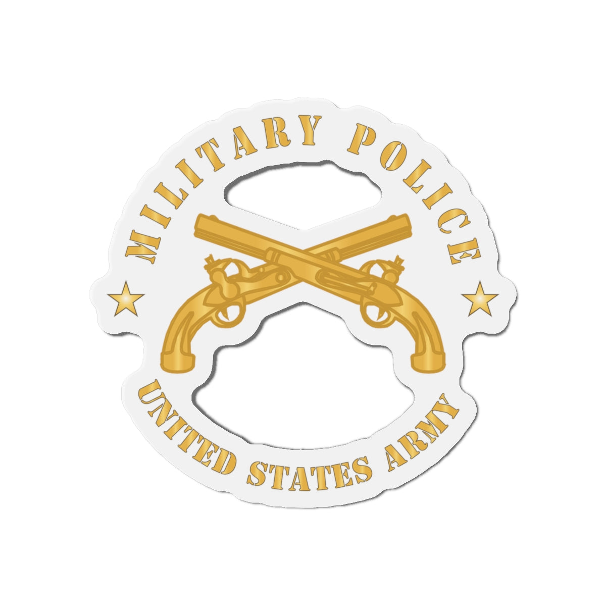 Die-Cut Magnets - Emblem - Military Police - US Army X 300