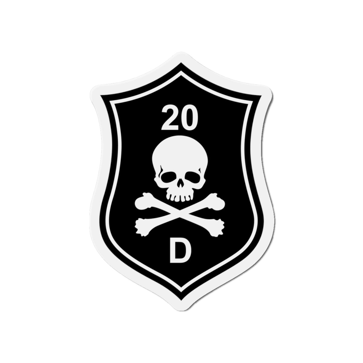 Die-Cut Magnets -SSI - 20th Infantry Division X 300