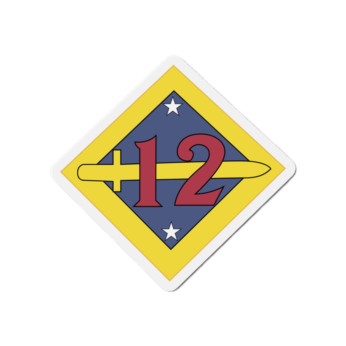 Die-Cut Magnets -SSI - 12th Division - SSI wo Txt - 1918-1919 X 300