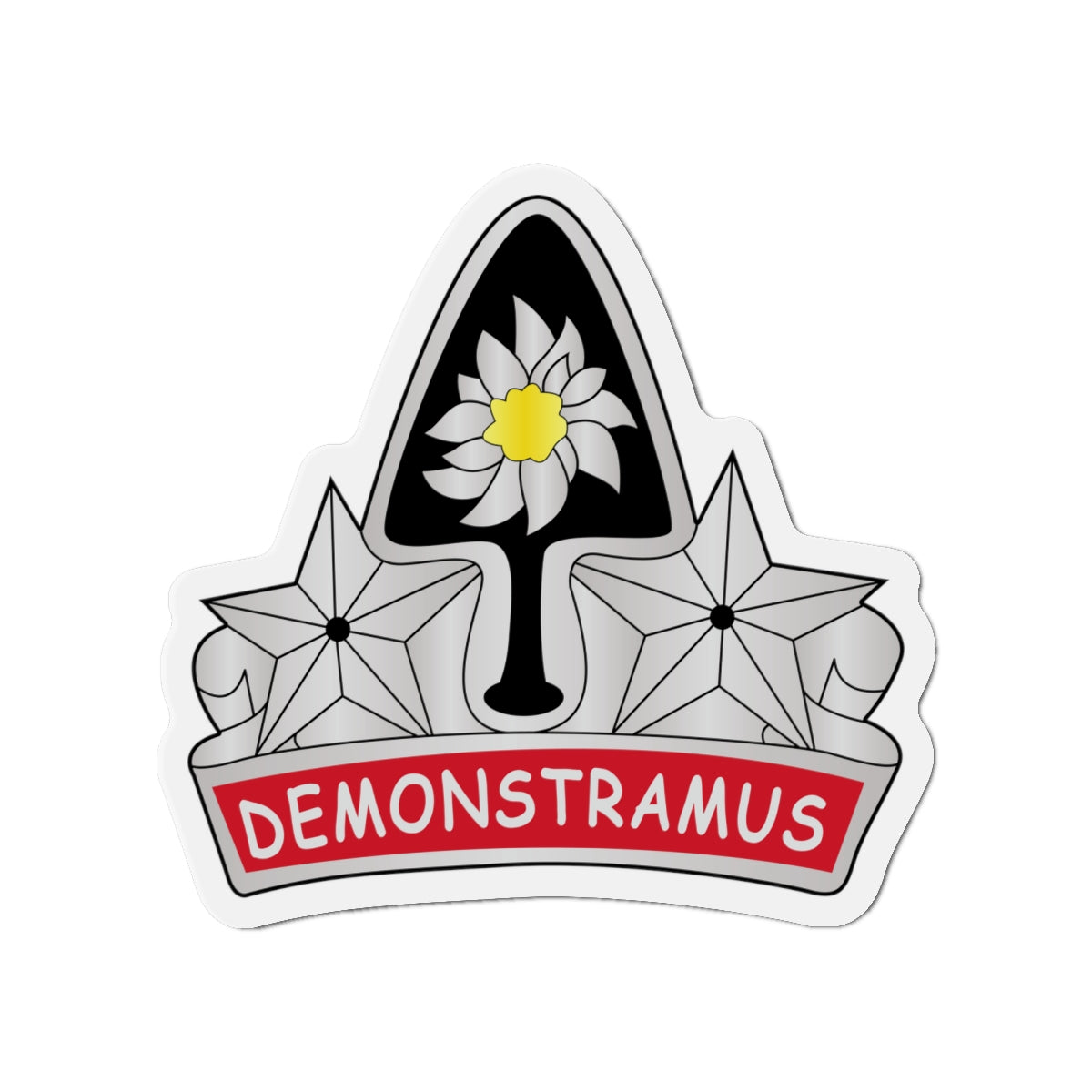 Die-Cut Magnets - Army - 31st Engineer Bn DUI wo Txt X 300