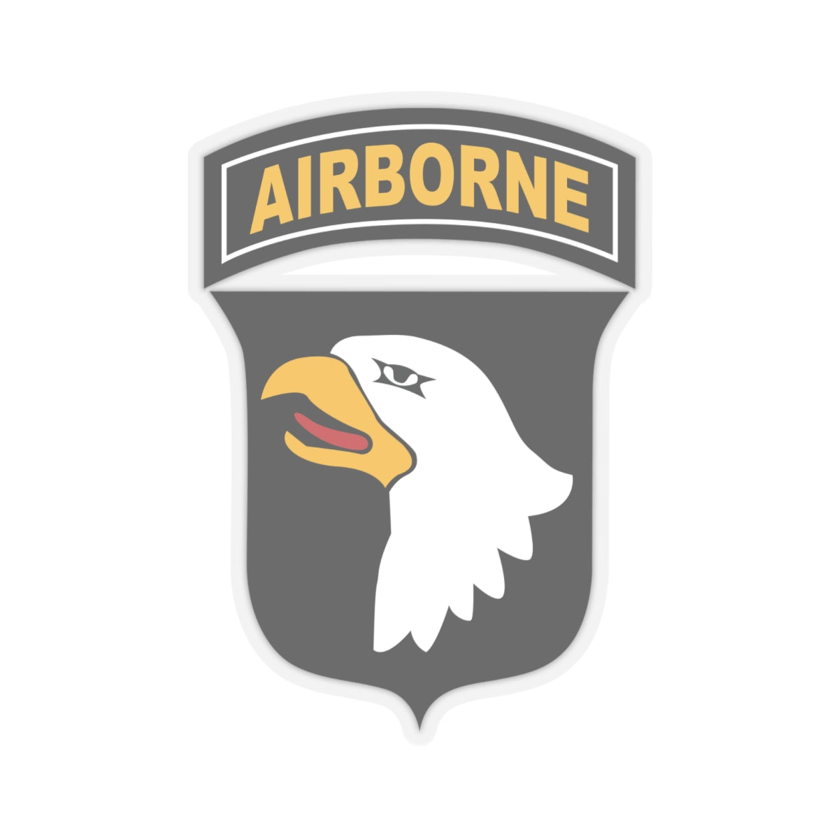 Kiss-Cut Stickers - SSI - 101st Airborne Division X 300