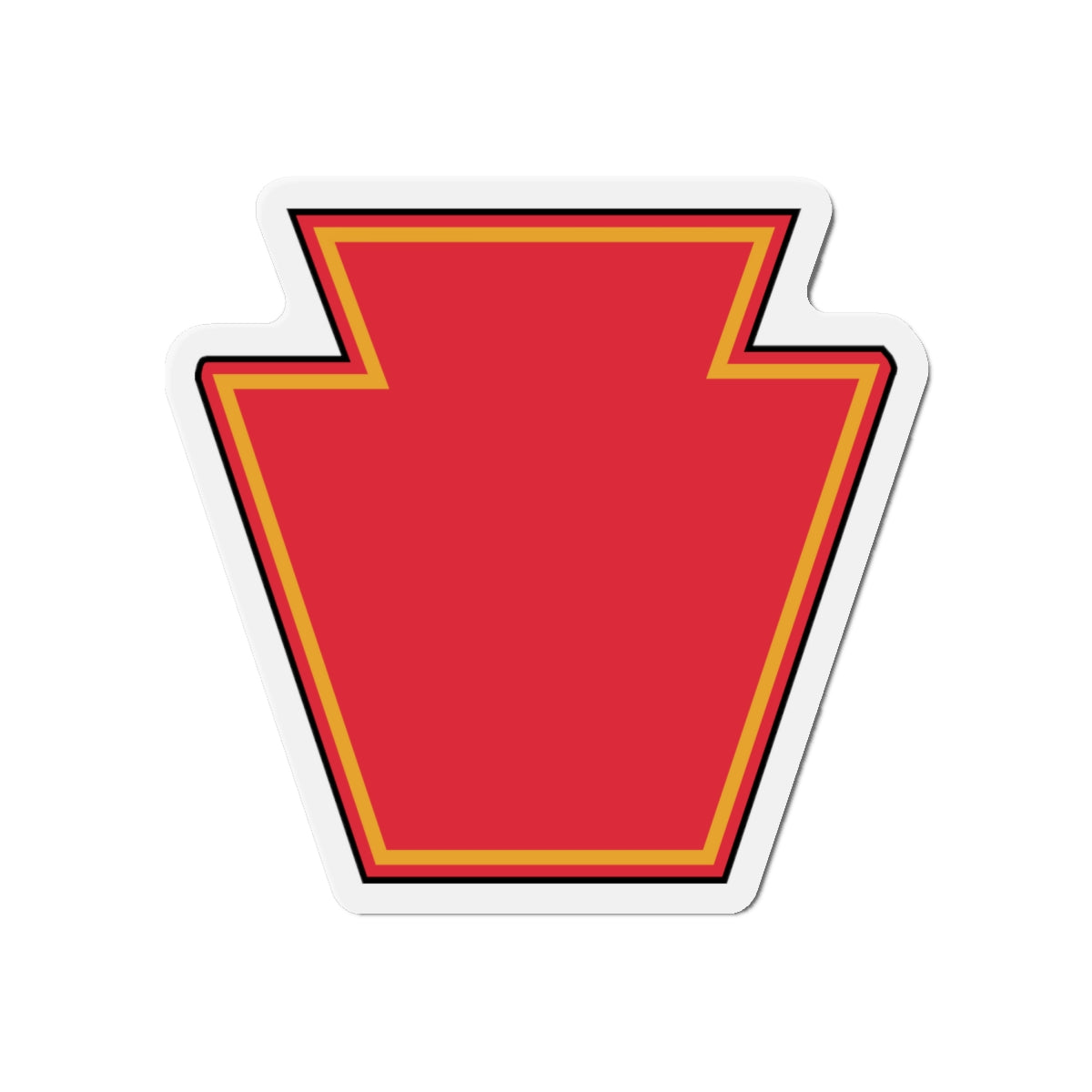 Die-Cut Magnets -SSI -Army - 28th Infantry Division - SSI wo txt X 300