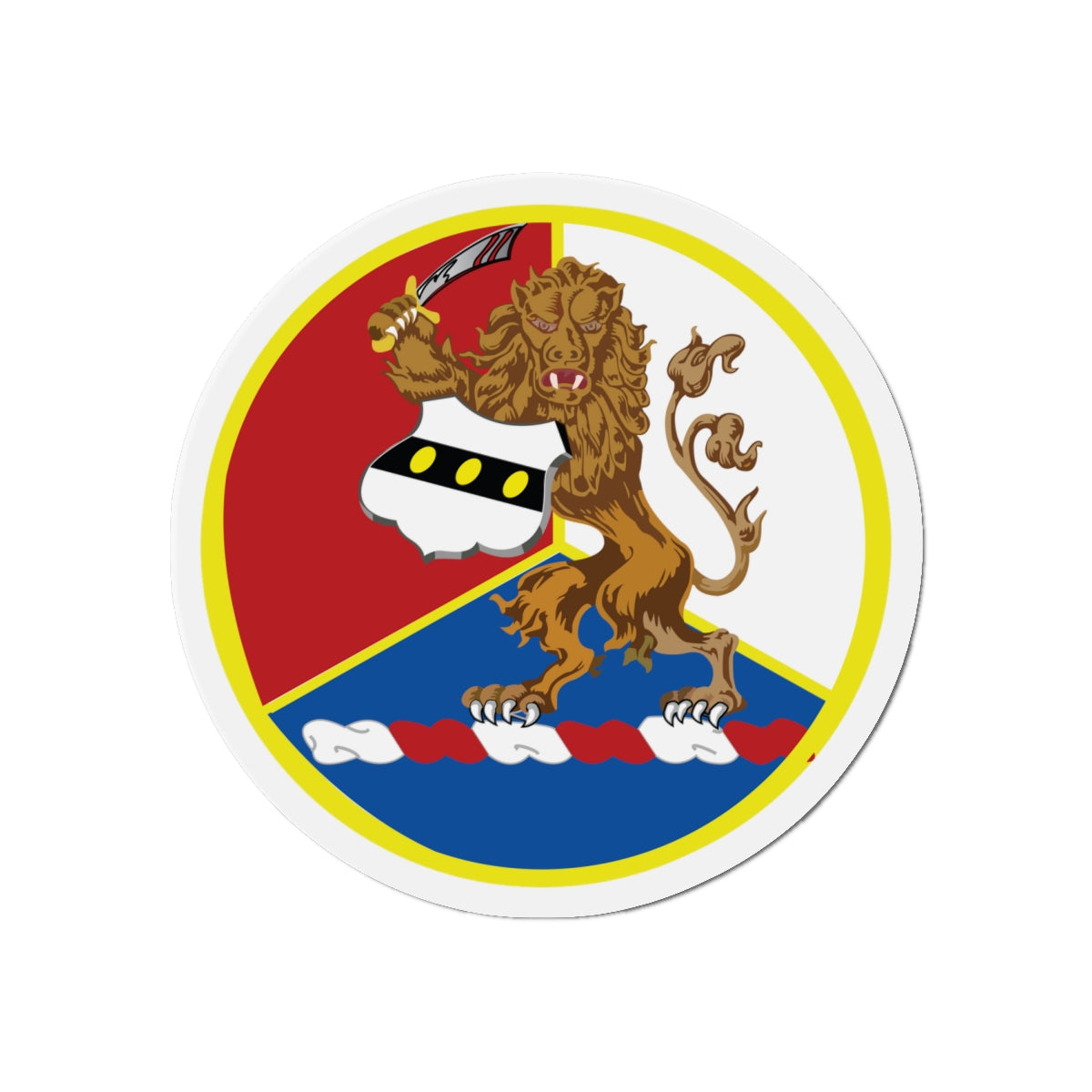 Die-Cut Magnets -SSI -Army - 28th Infantry Division - DUI wo Txt X 300