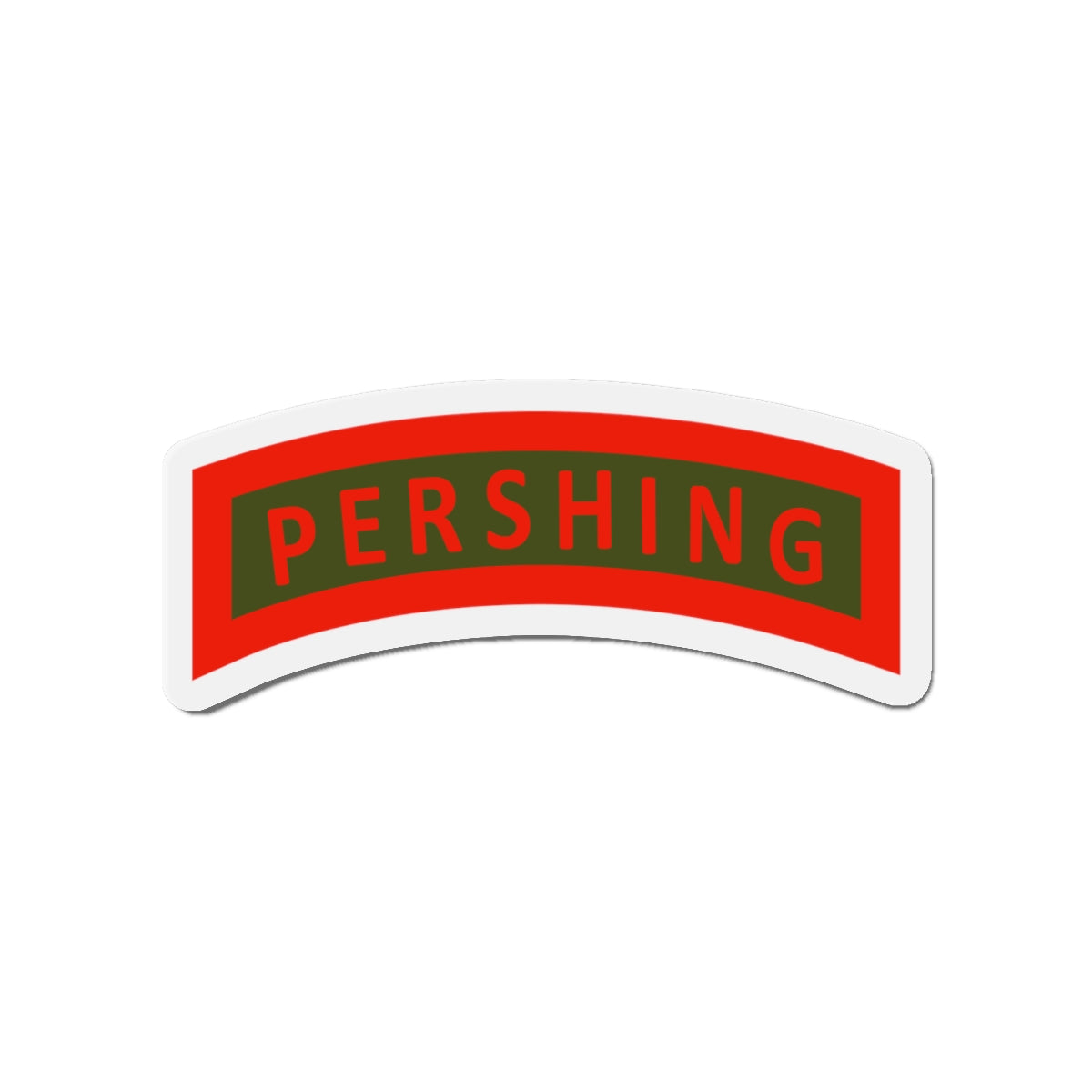 Die-Cut Magnets - Army - Pershing Missile Tab