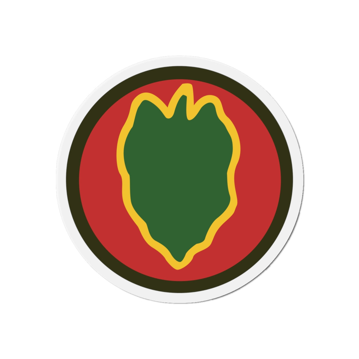 Die-Cut Magnets-SSI - 24th Infantry Division X 300