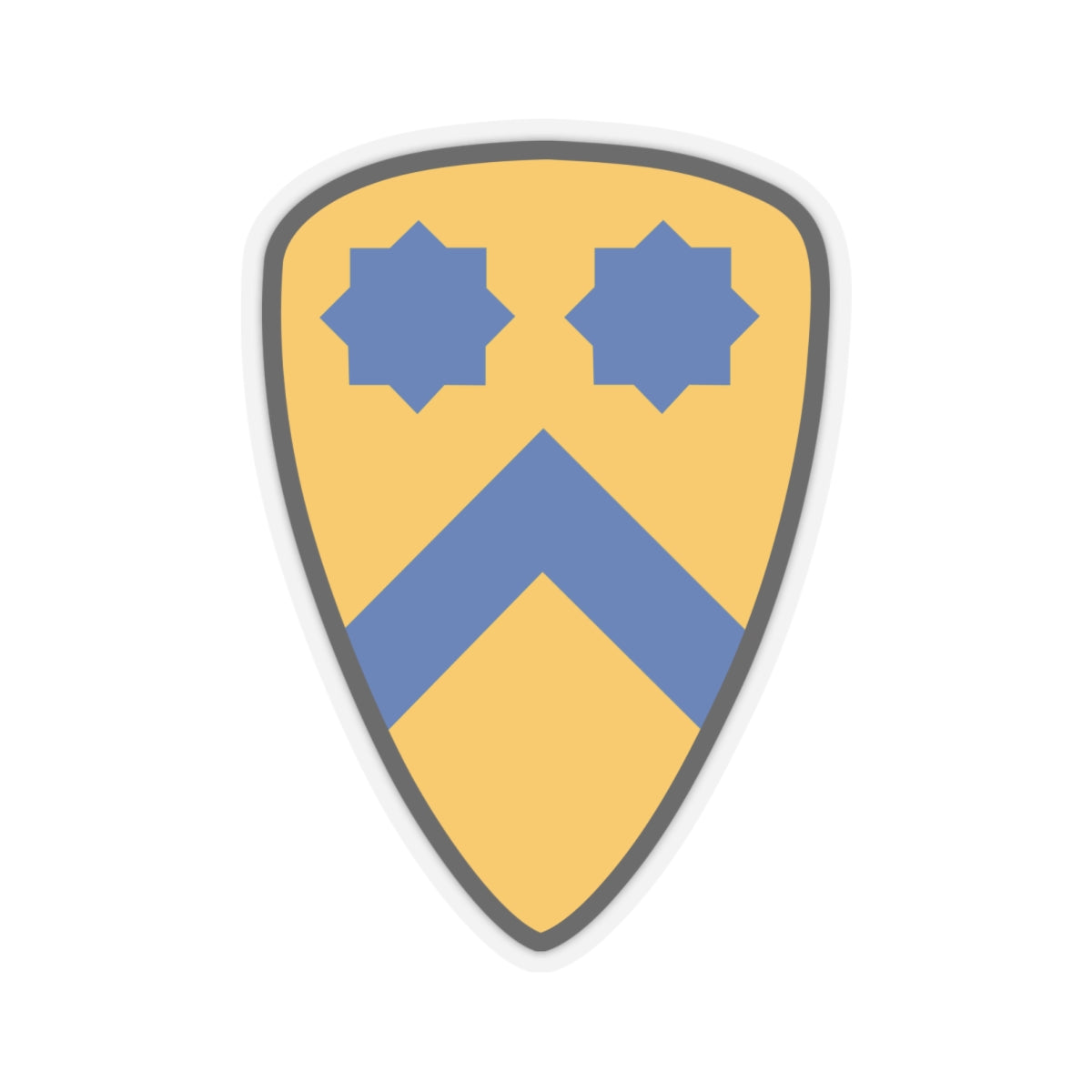 Kiss-Cut Stickers - SSI - 2nd Cavalry Division X 300