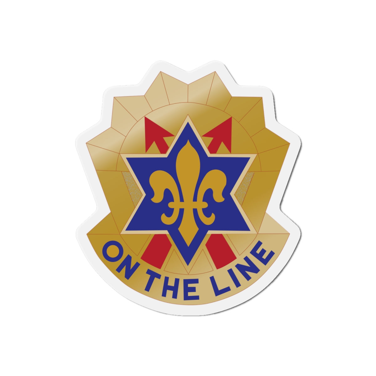 Die-Cut Magnets - DUI - 6th Infantry Division X 300