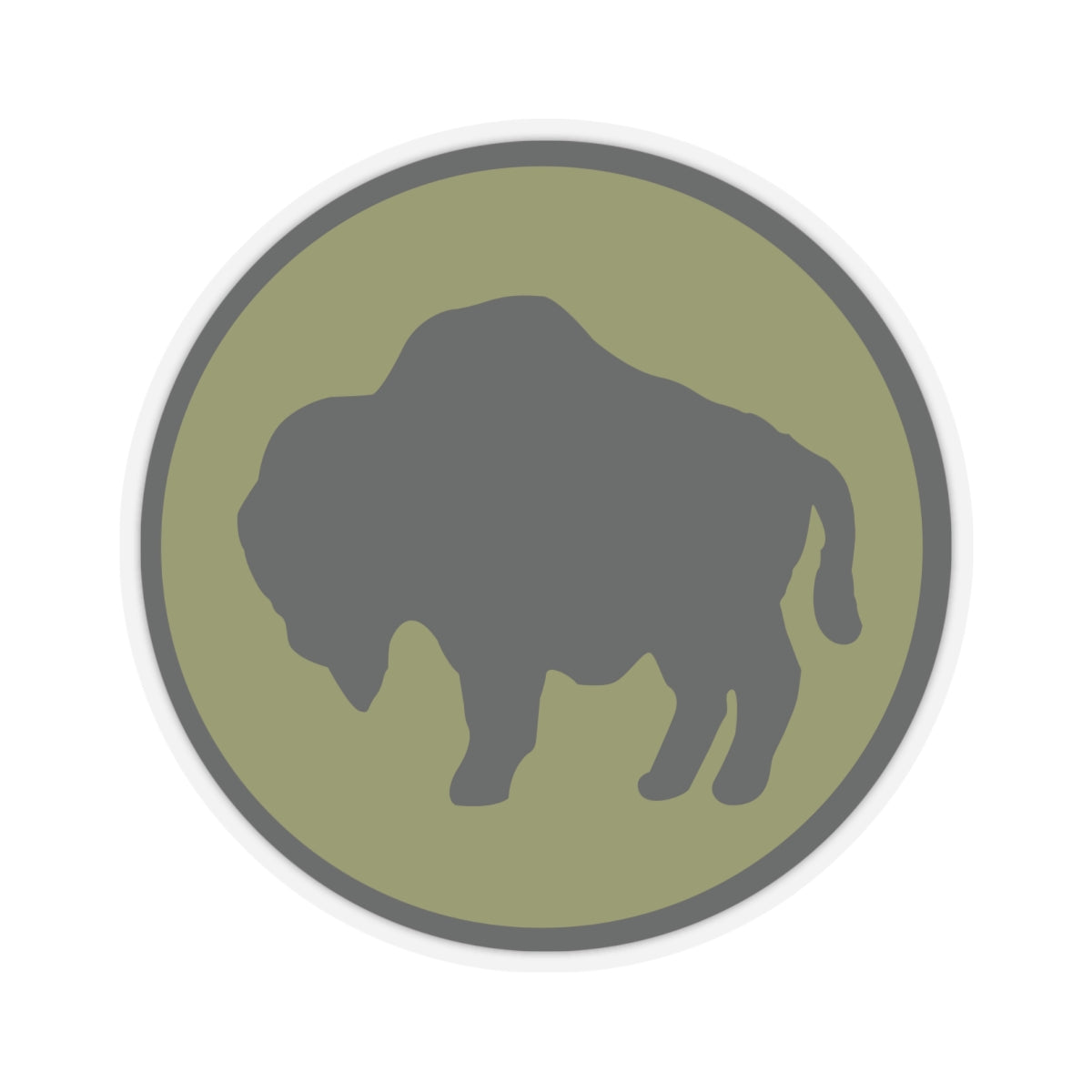 Kiss-Cut Stickers - SSI - 92nd Infantry Division X 300
