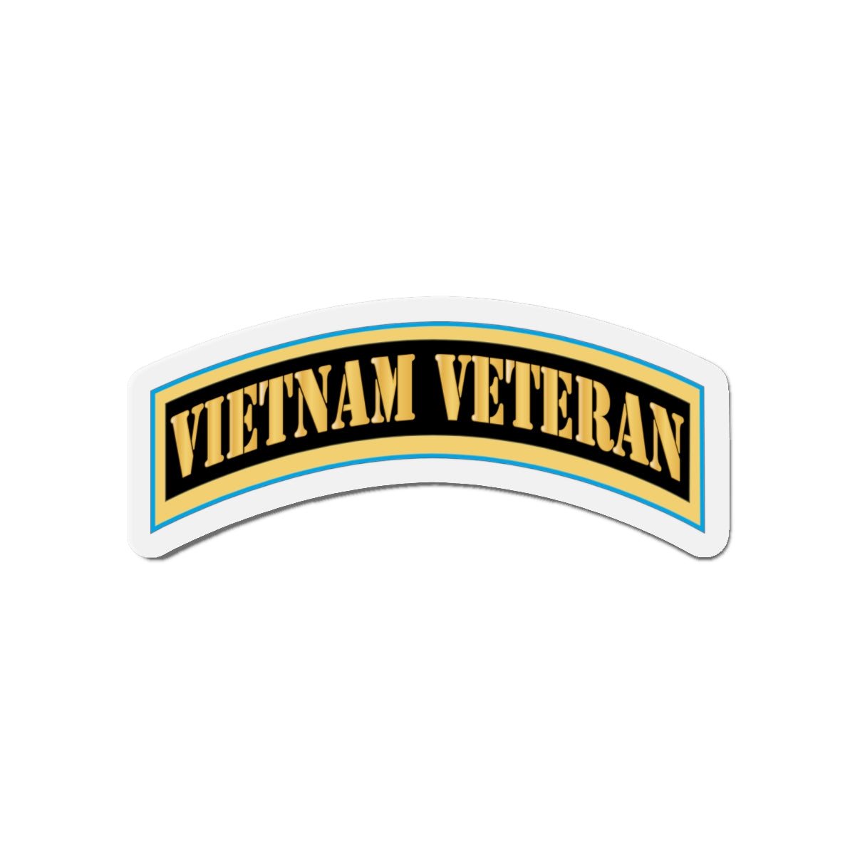 Die-Cut Magnets - Army - Vietnam Veteran Tab - Gold - Infantry X 300