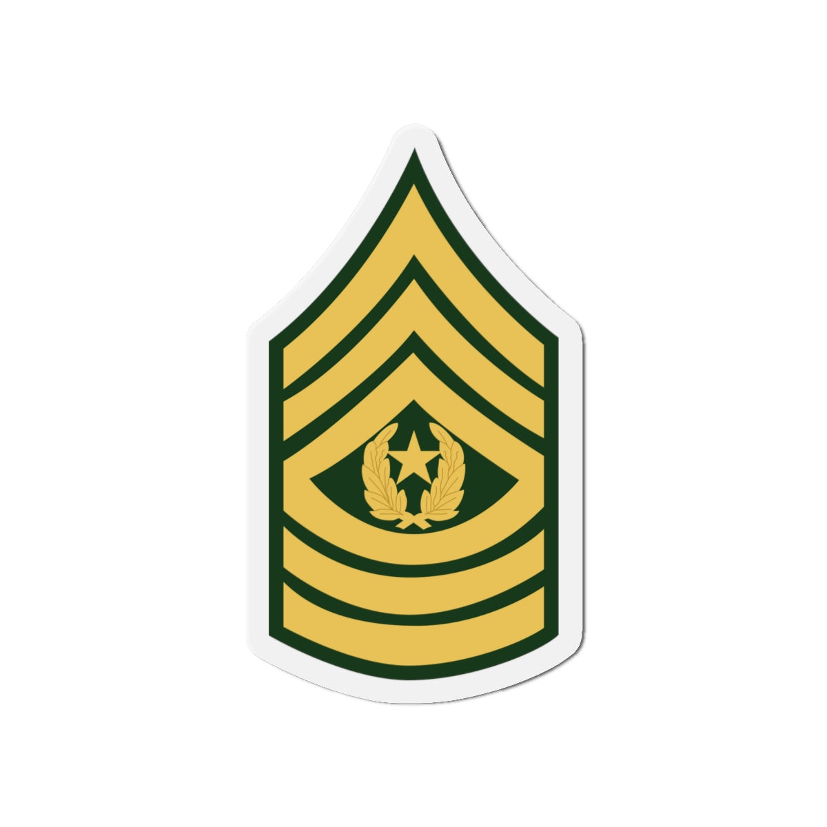 Die-Cut Magnets -SSI-Army - Command Sgt Major E-9 (CSM) X 300