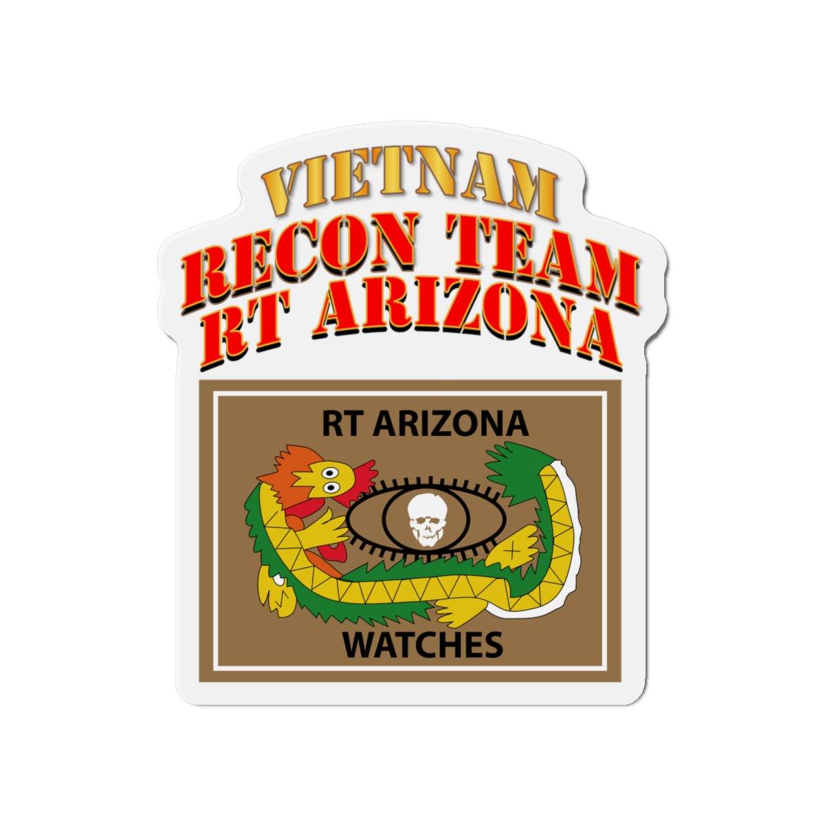 Die-Cut Magnets - RECON TEAM - Recon Team - RT Arizona