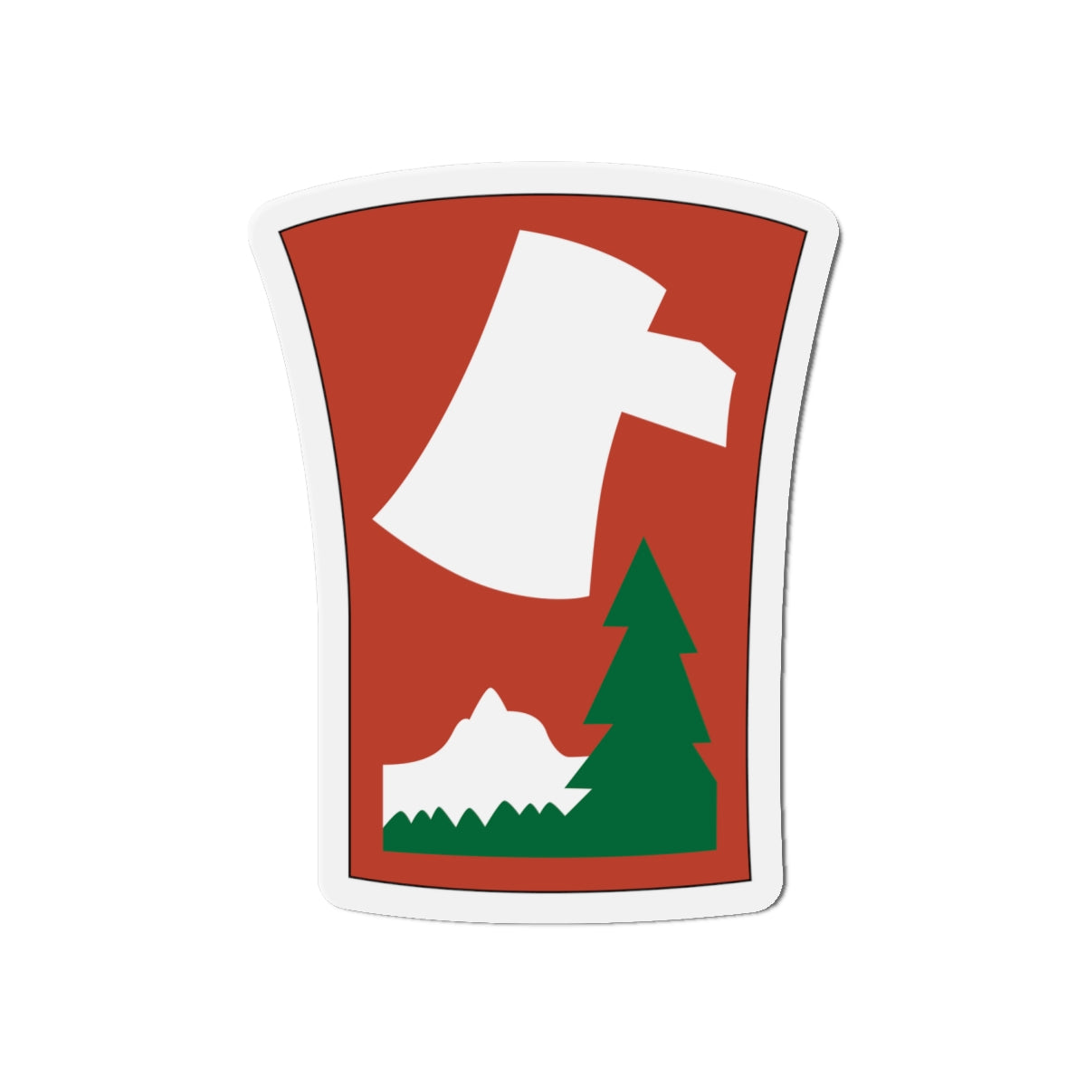 Die-Cut Magnets -SSI - 70th Infantry Division X 300