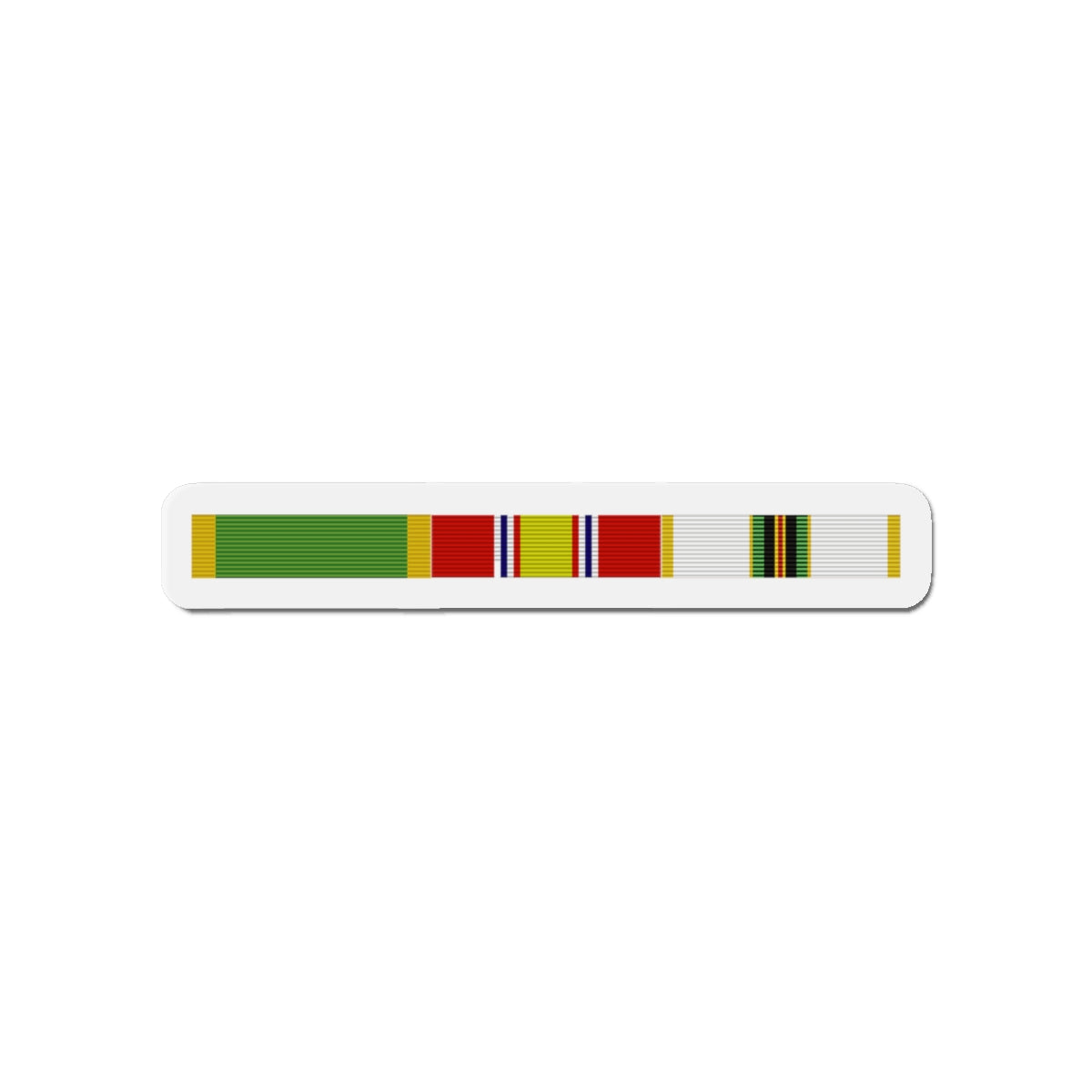 Die-Cut Magnets -WAC - NDSM - COLD WAR Service Bar X 300