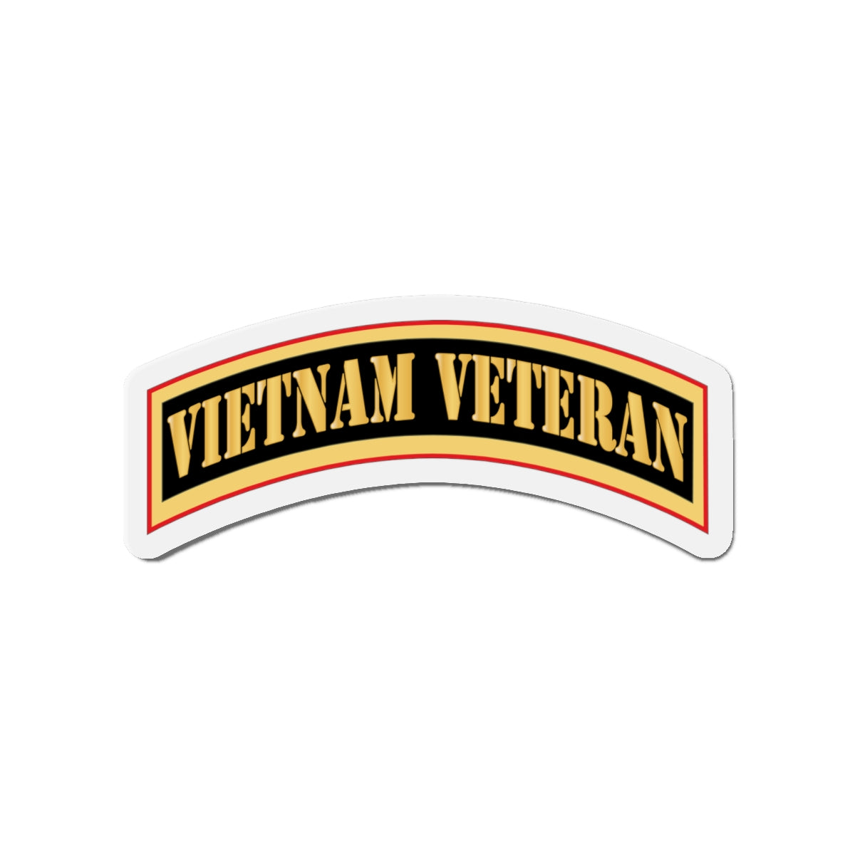 Die-Cut Magnets - Army - Vietnam Veteran Tab - Gold - Artillery X 300