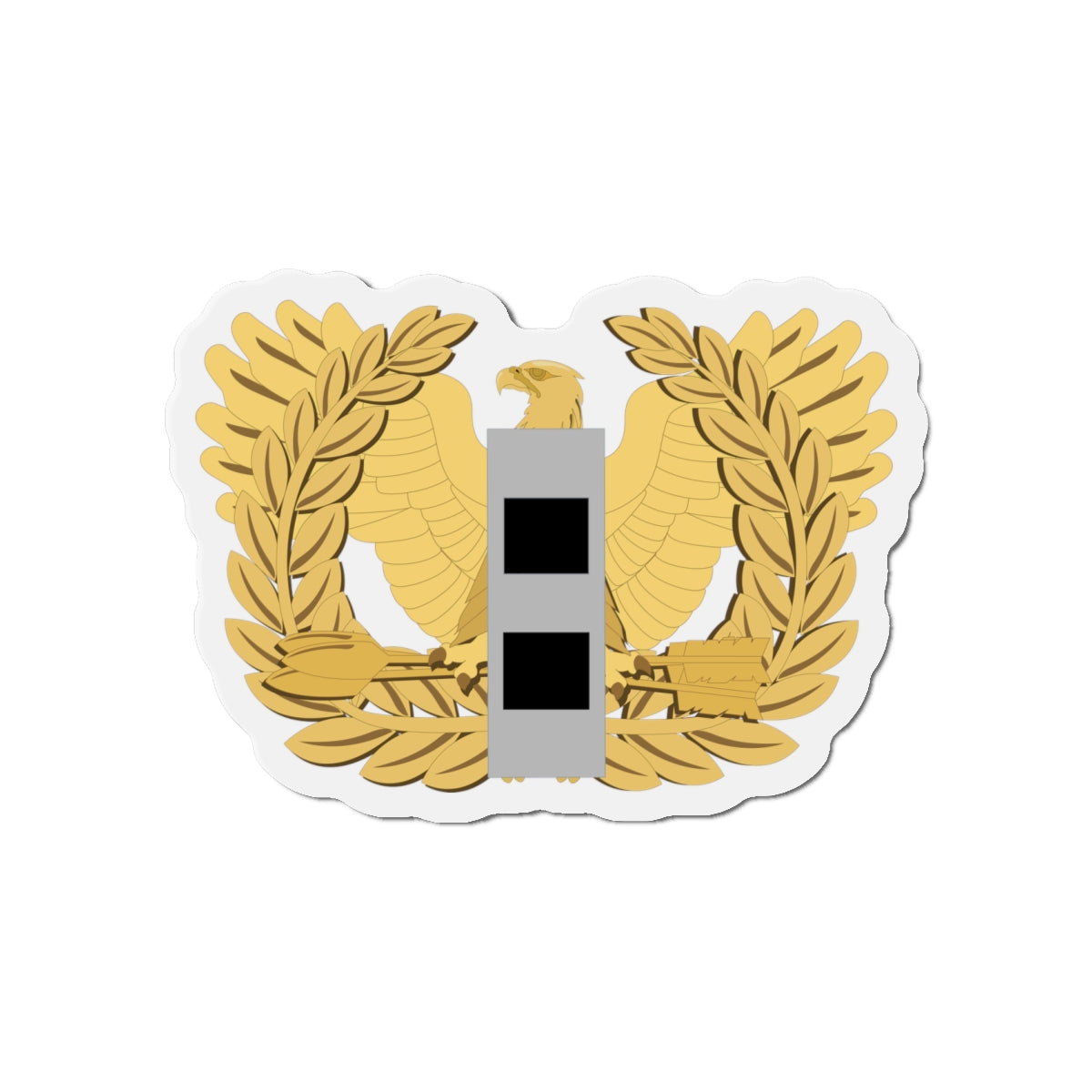 Die-Cut Magnets -SSI - Army - Chief Warrant Officer - W02 - Flat - Eagle and Bar wo txt X 300
