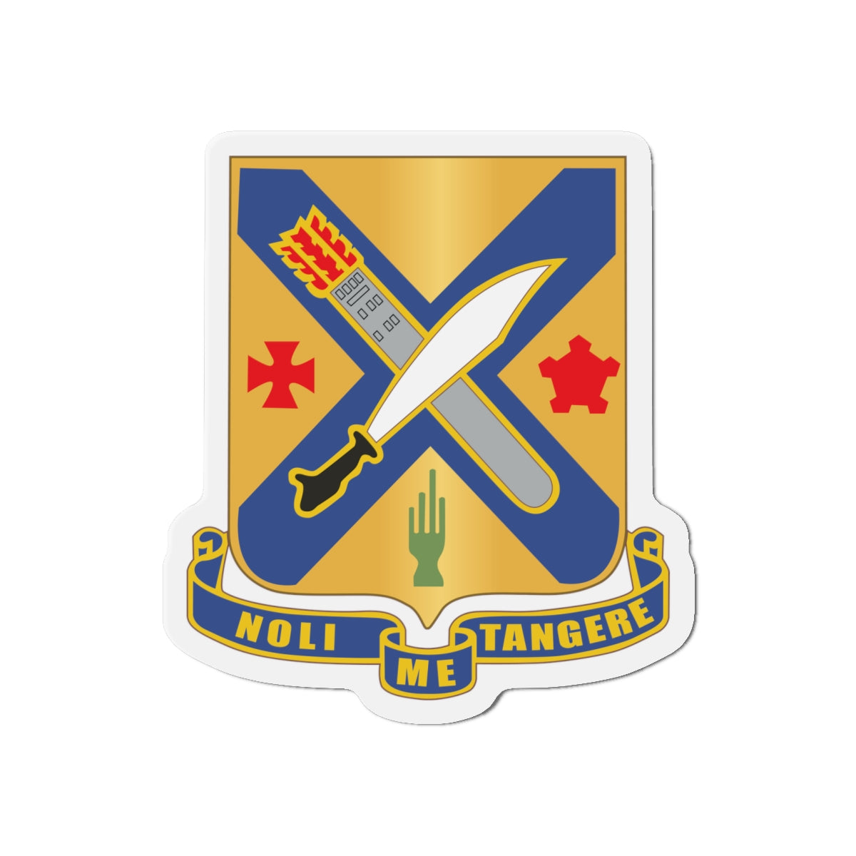 Die-Cut Magnets - 2nd Infantry Regiment wo Txt X 300
