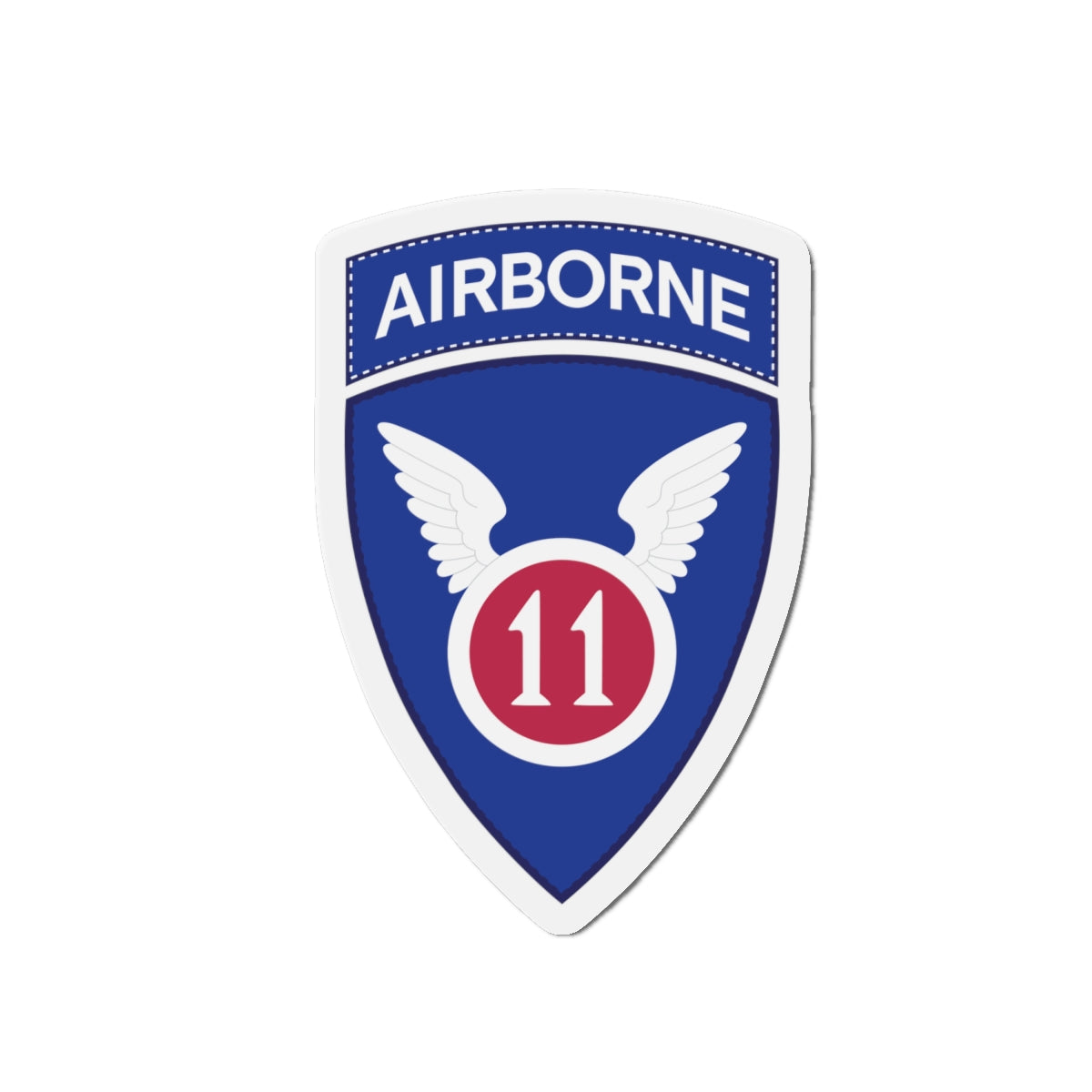 Die-Cut Magnets -SSI 11th Airborne Division - SSI wo Txt X 300