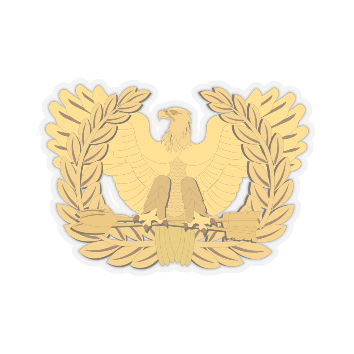 Kiss-Cut Stickers - Army - Emblem - Warrant Officer Insignia wo Txt X 300