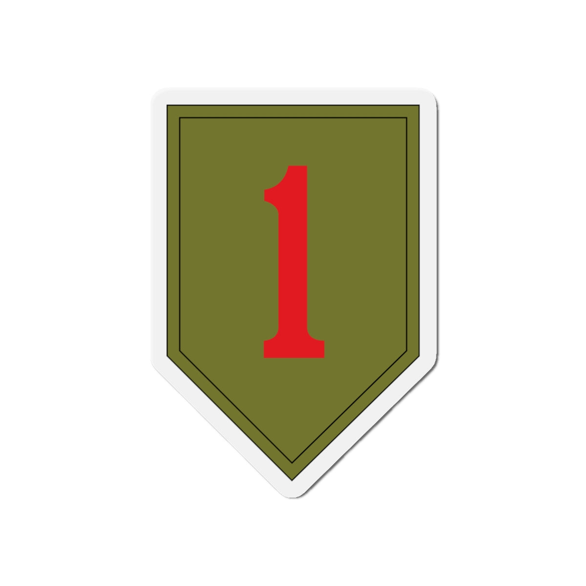 Die-Cut Magnets - SSI - 1st Infantry Division wo Txt X 300
