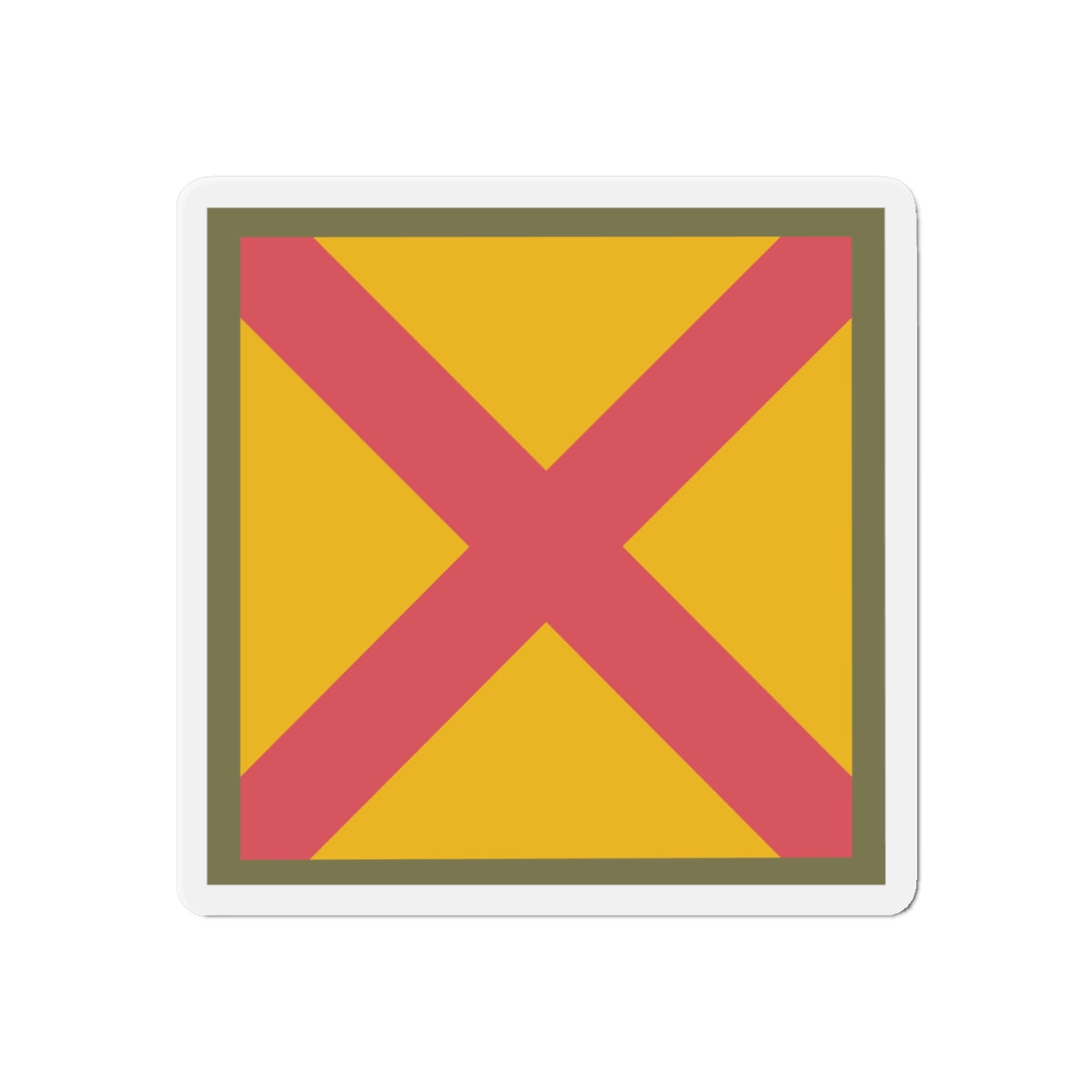 Die-Cut Magnets -SSI - 63rd Cavalry Division X 300