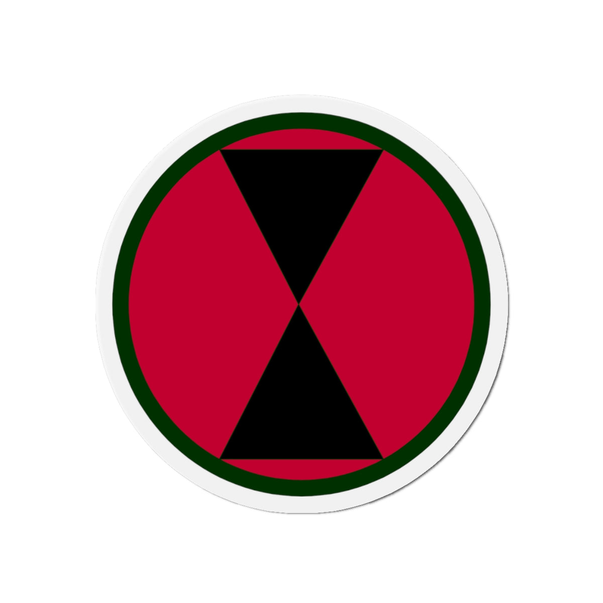 Die-Cut Magnets -SSI - 7th Infantry Division wo Txt X 300