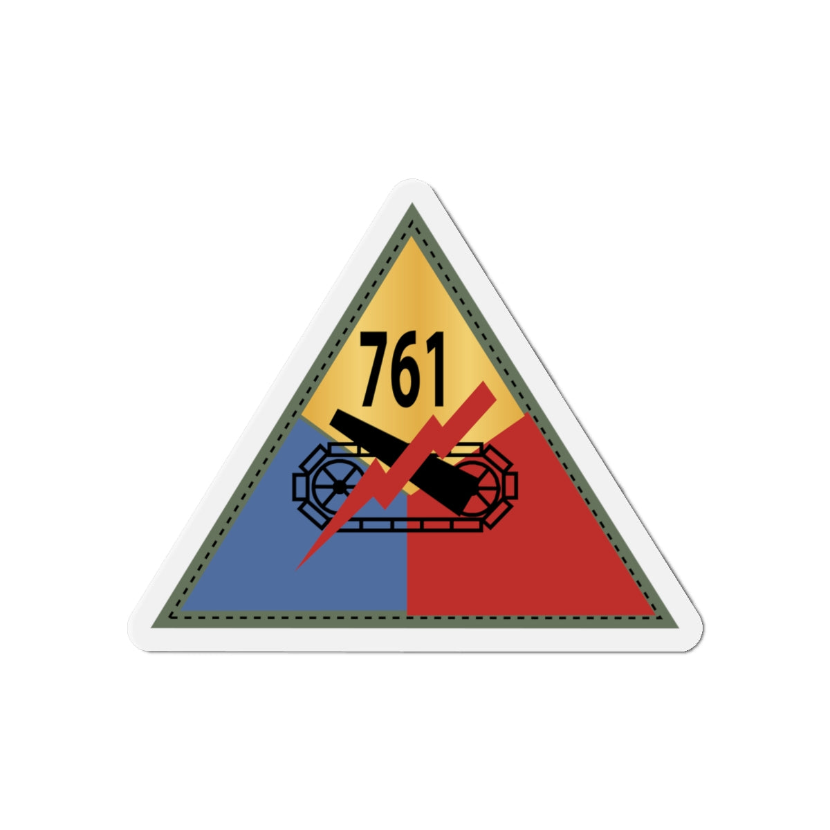 Die-Cut Magnets -SSI - 761st Tank Battalion X 300
