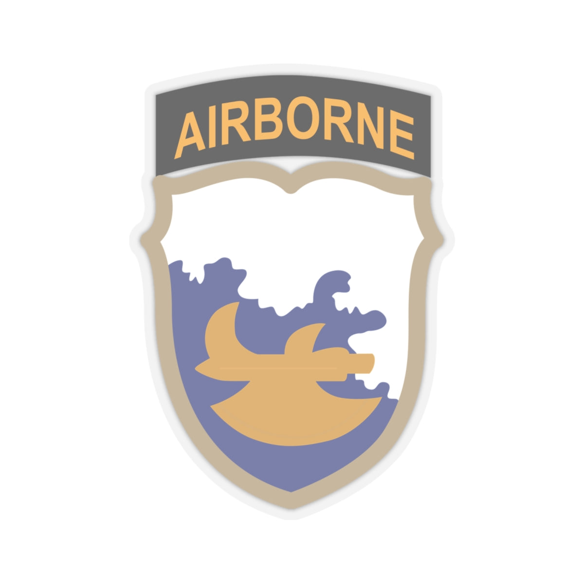 Kiss-Cut Stickers - SSI - 18th Airborne Division - Phantom X 300