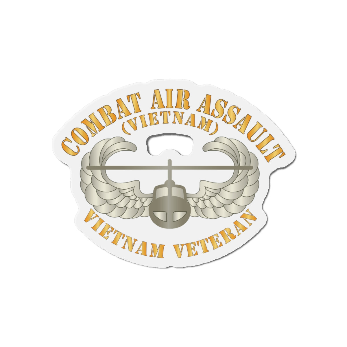 Die-Cut Magnets - Army - Combat Air Assault - Vietnam X 300