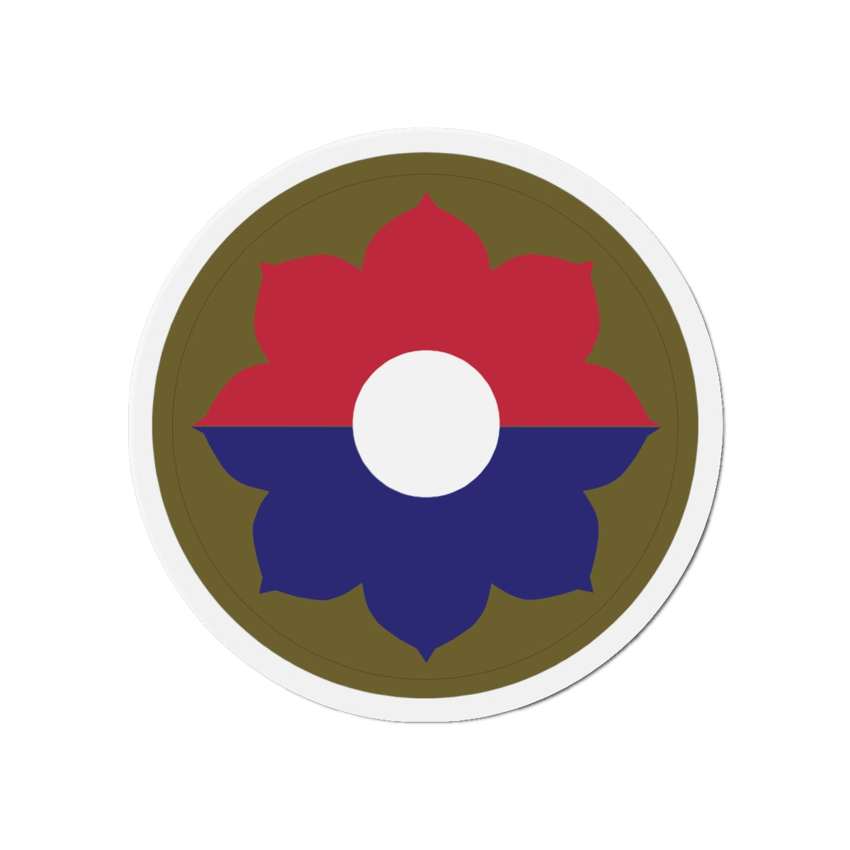 Die-Cut Magnets -SSI - 9th Infantry Division wo Txt X 300