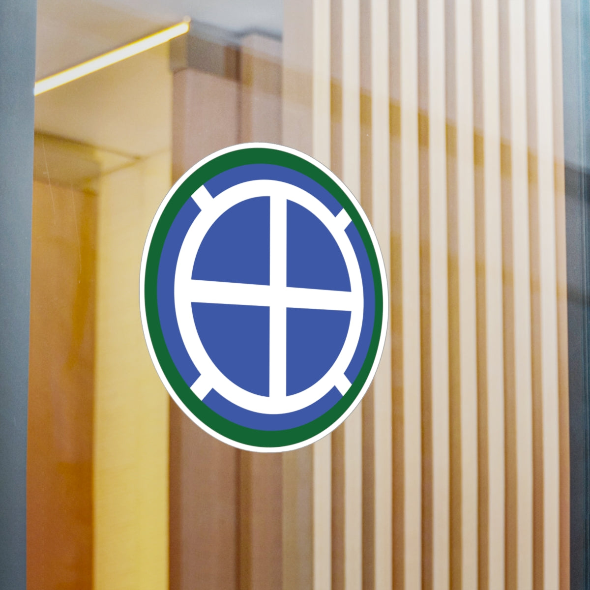 Kiss-Cut Vinyl Decals - SSI - 35th Infantry Division X 300