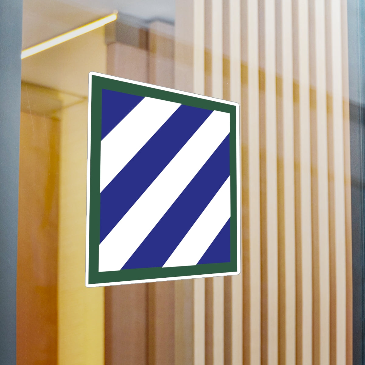 Kiss-Cut Vinyl Decals - SSI - 3rd Infantry Division wo Text X 300