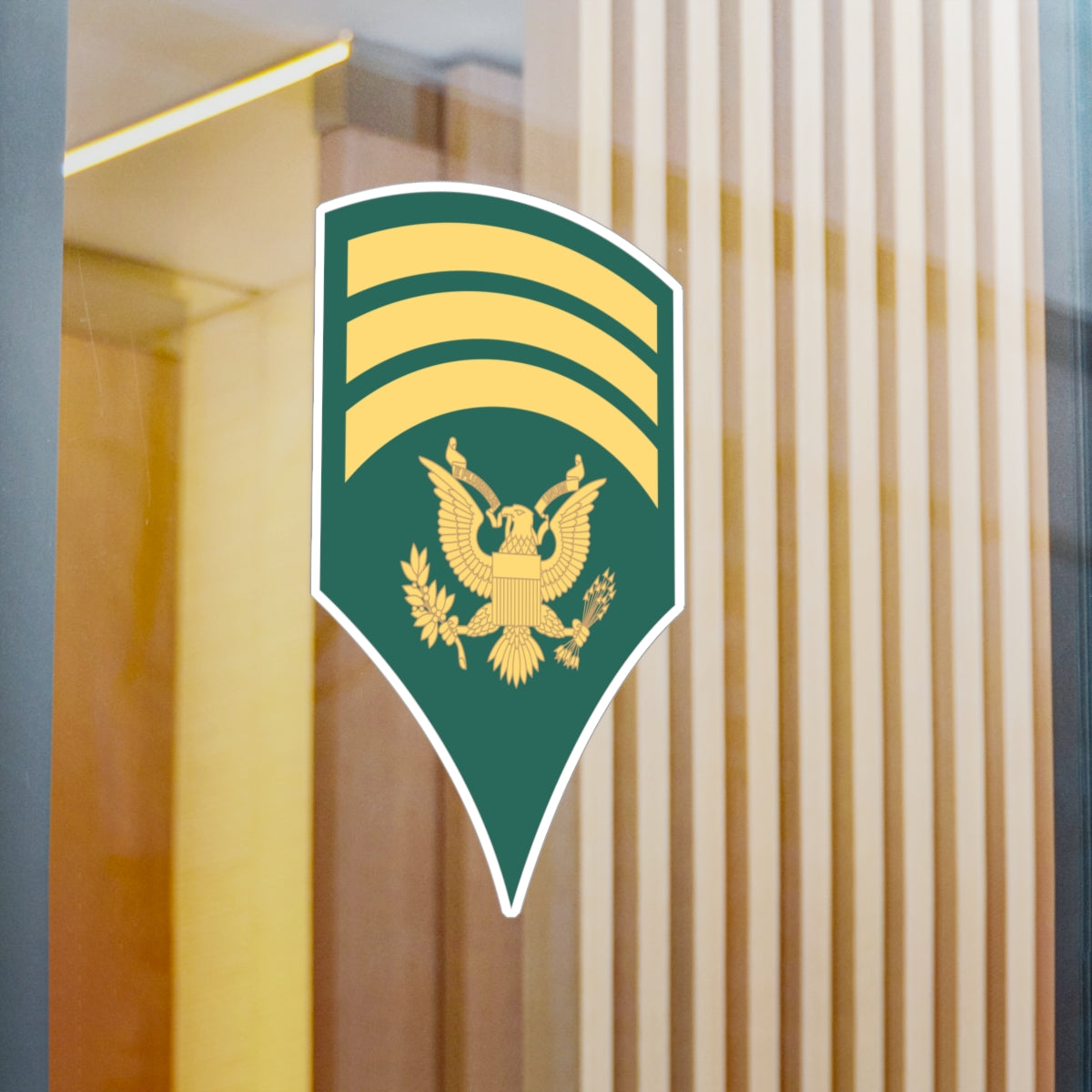 Kiss-Cut Vinyl Decals - Army - Enlisted - SPEC 7 - Specialist 7 - Std wo Txt X 300