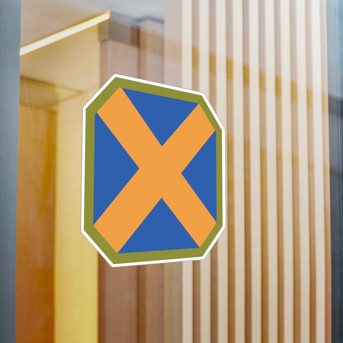 Kiss-Cut Vinyl Decals - SSI - 14th Infantry Division Phantom X 300