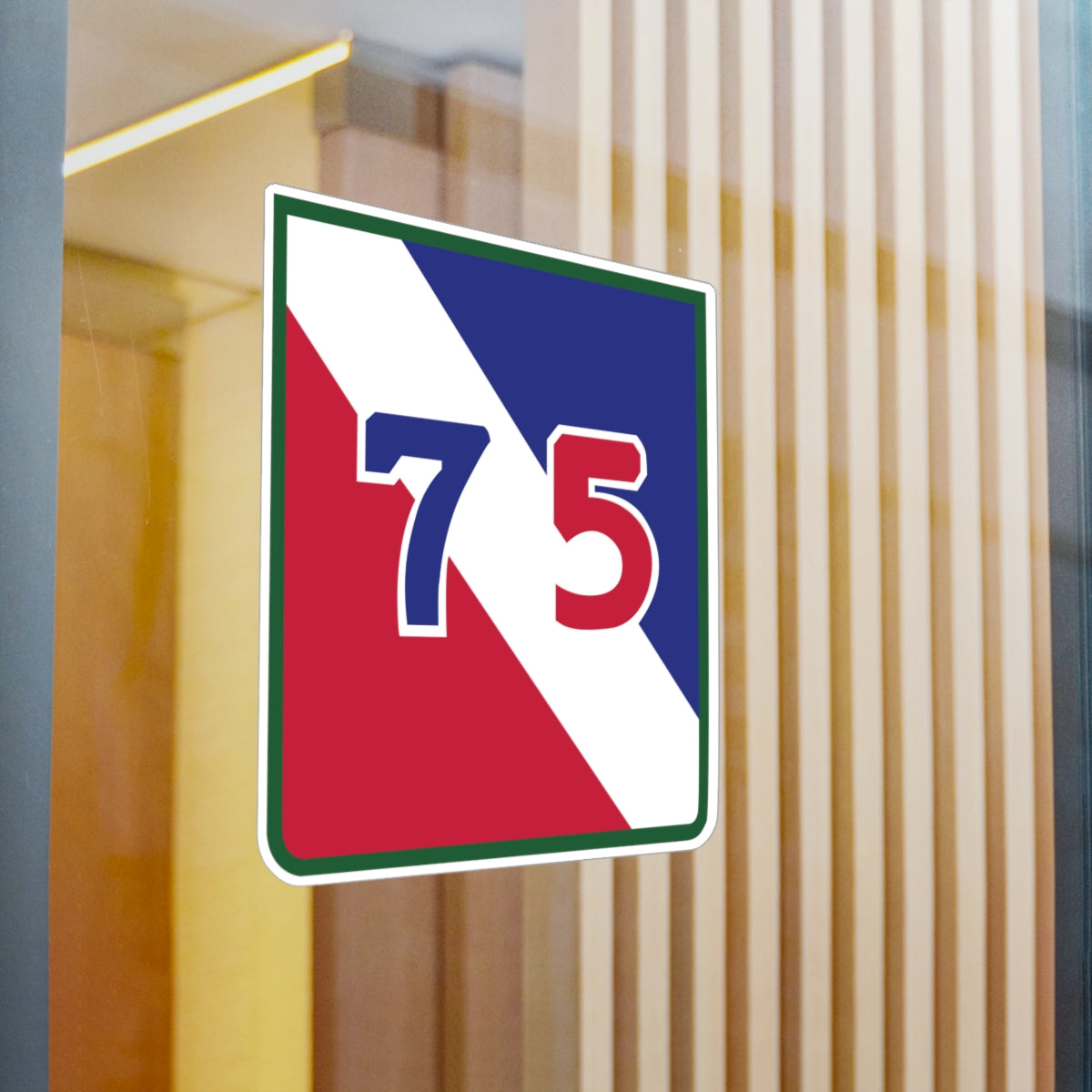 Kiss-Cut Vinyl Decals - SSI - 75th Infantry Division X 300