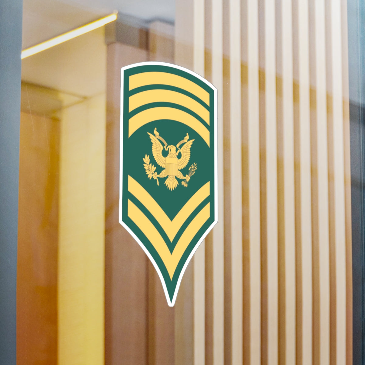 Kiss-Cut Vinyl Decals - Army - Enlisted - SPEC 9 - Specialist 9 - Std wo Txt X 300