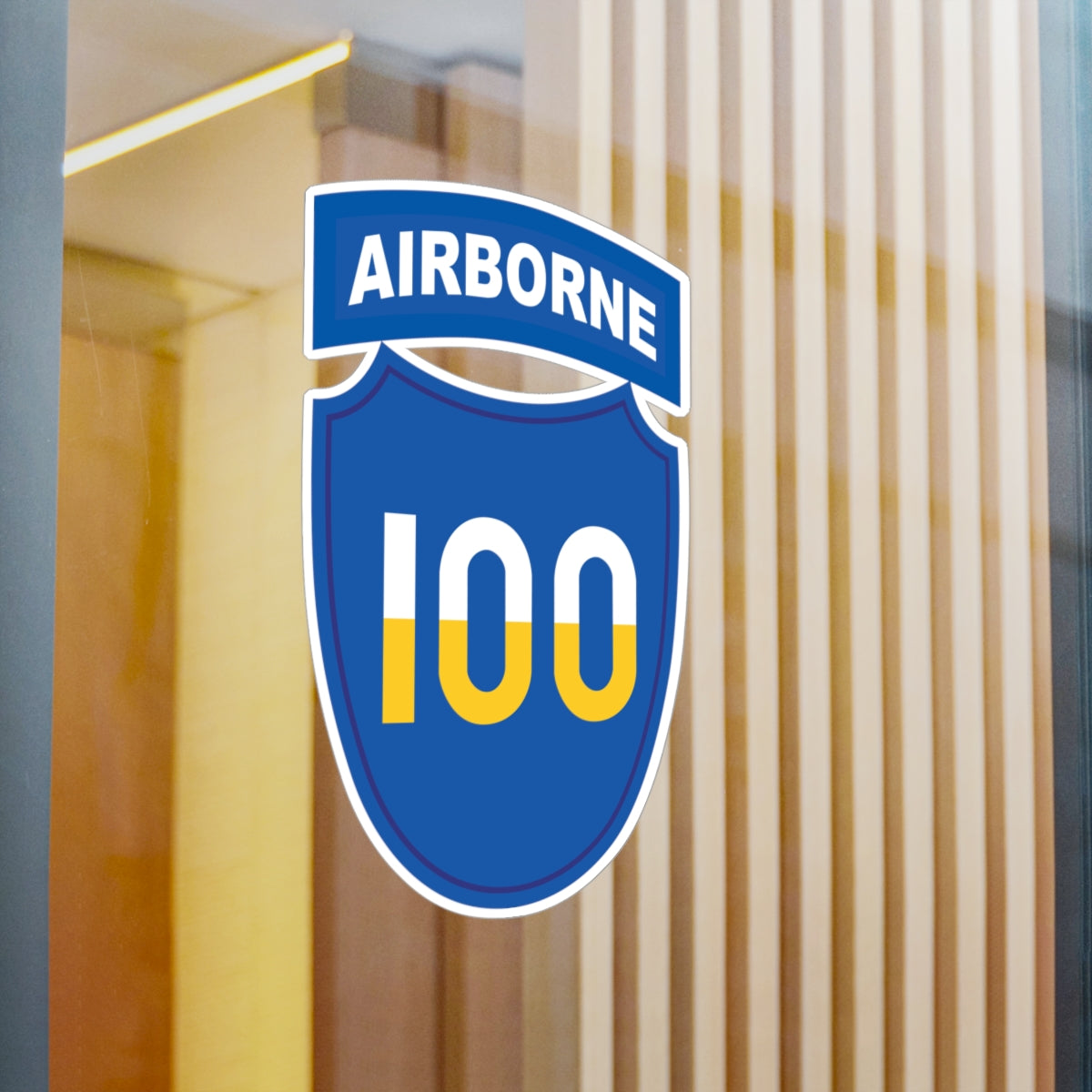 Kiss-Cut Vinyl Decals - SSI - 100th Division (Airborne) X 300