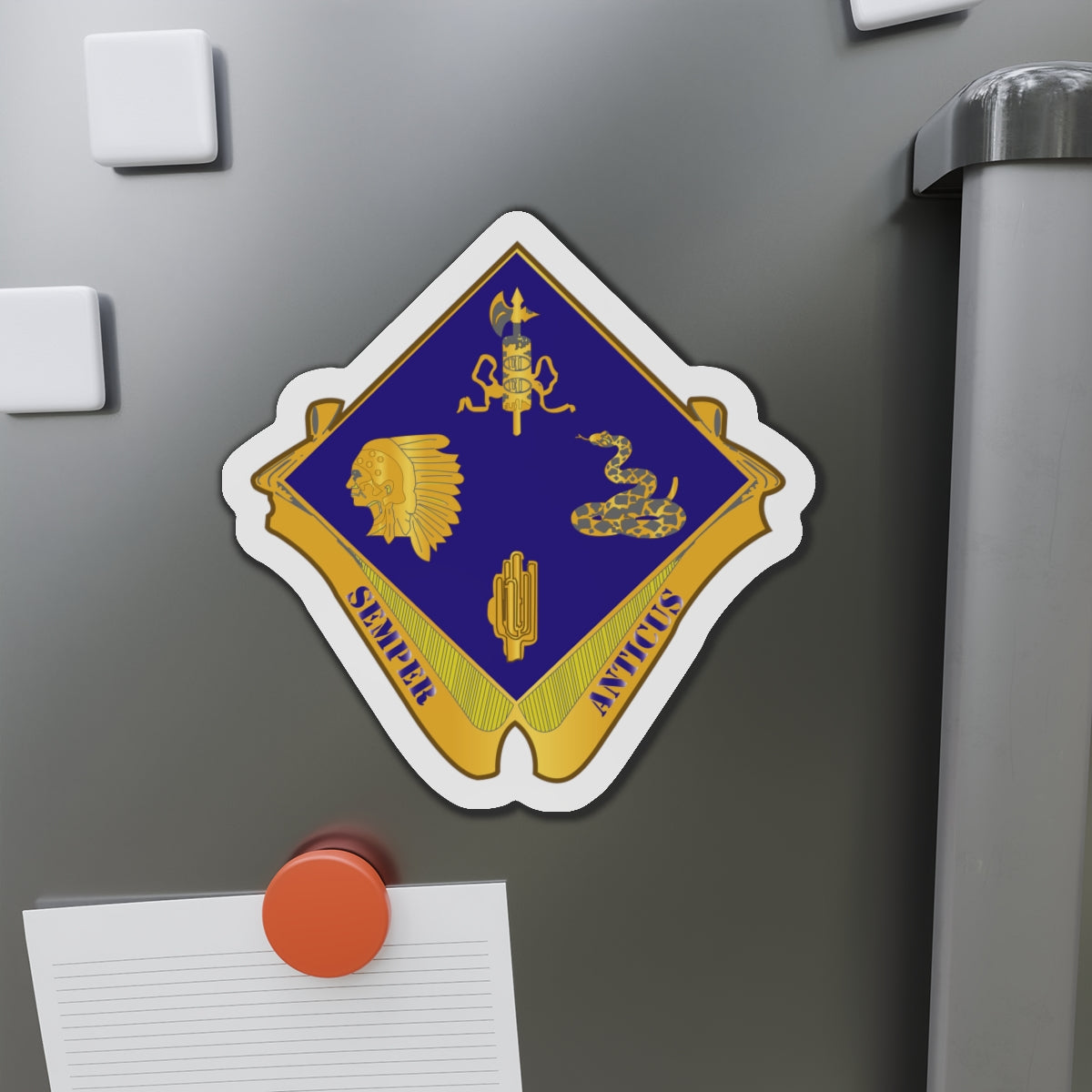 Die-Cut Magnets - Army - 45th Infantry Division wo Txt