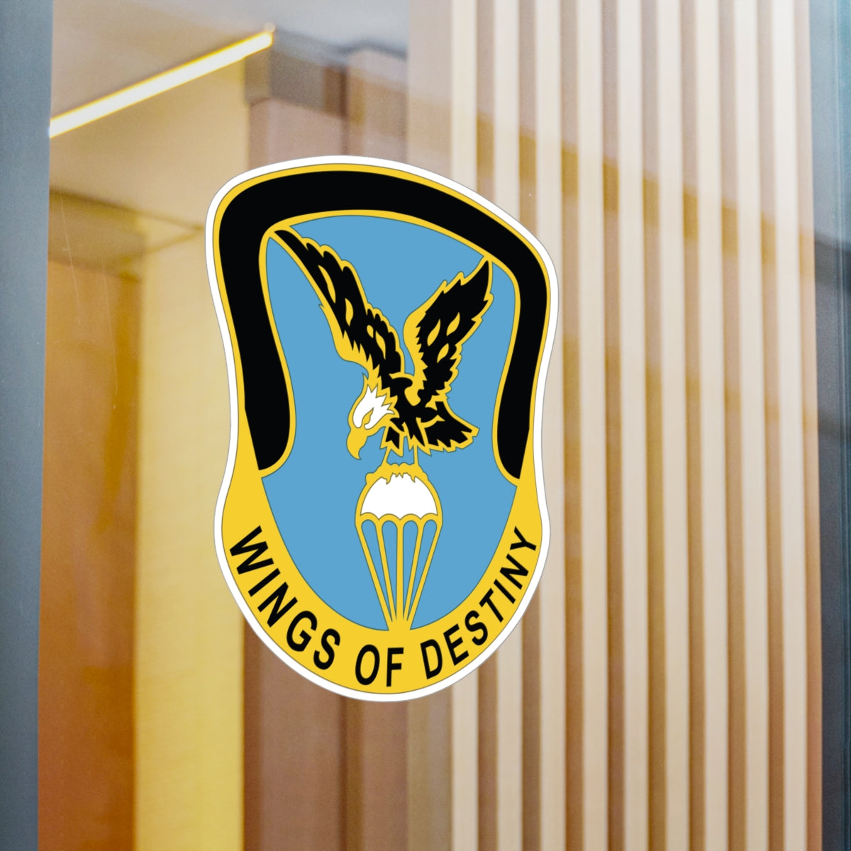 Kiss-Cut Vinyl Decals - DUI - Aviation Brigade, 101st Airborne Division X 300