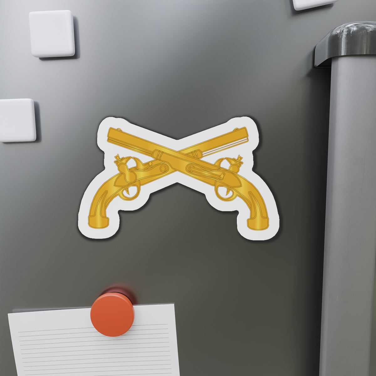 Die-Cut Magnets - Army - Military Police Corps Branch wo Txt