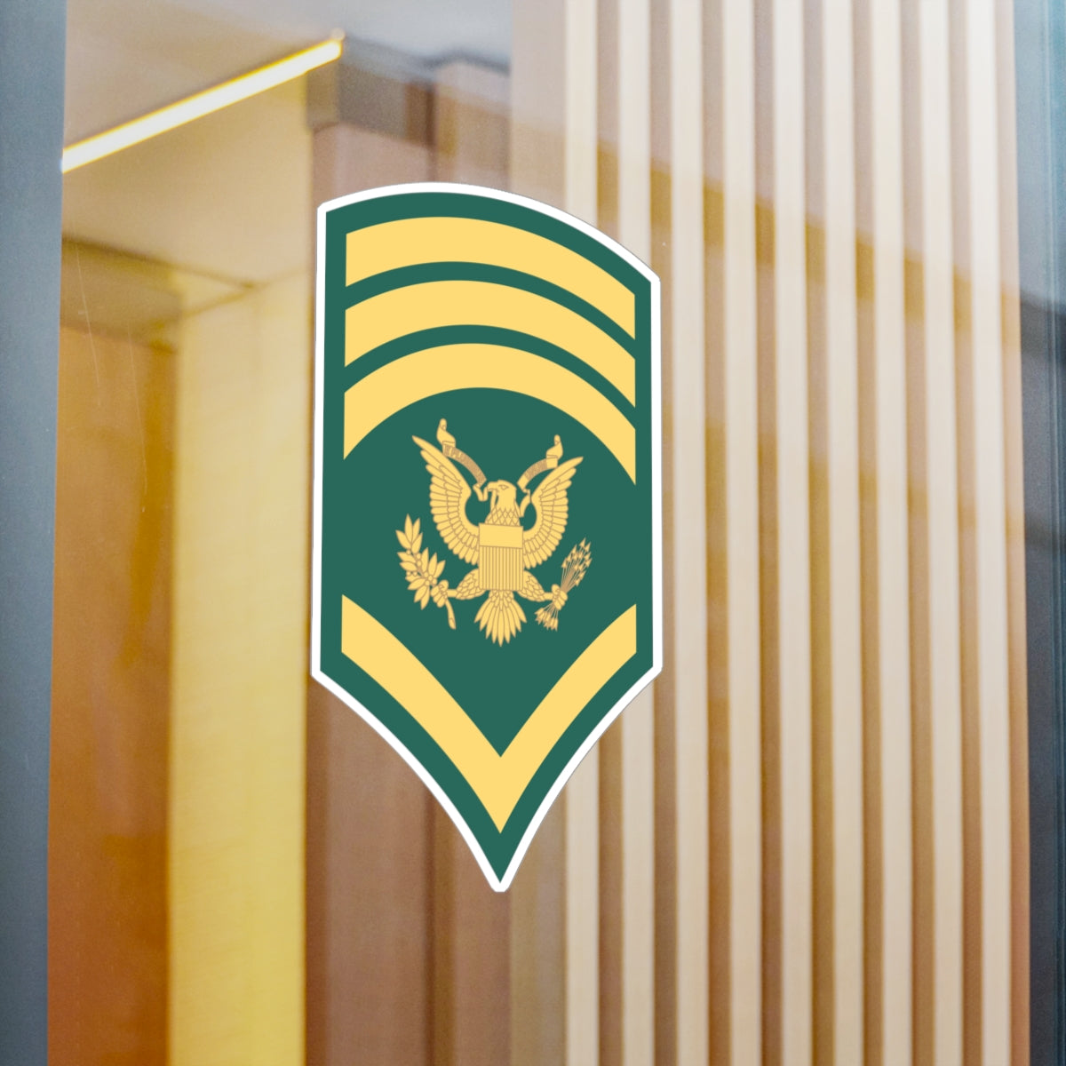 Kiss-Cut Vinyl Decals - Army - Enlisted - SPEC 8 - Specialist 8 - Std wo Txt X 300