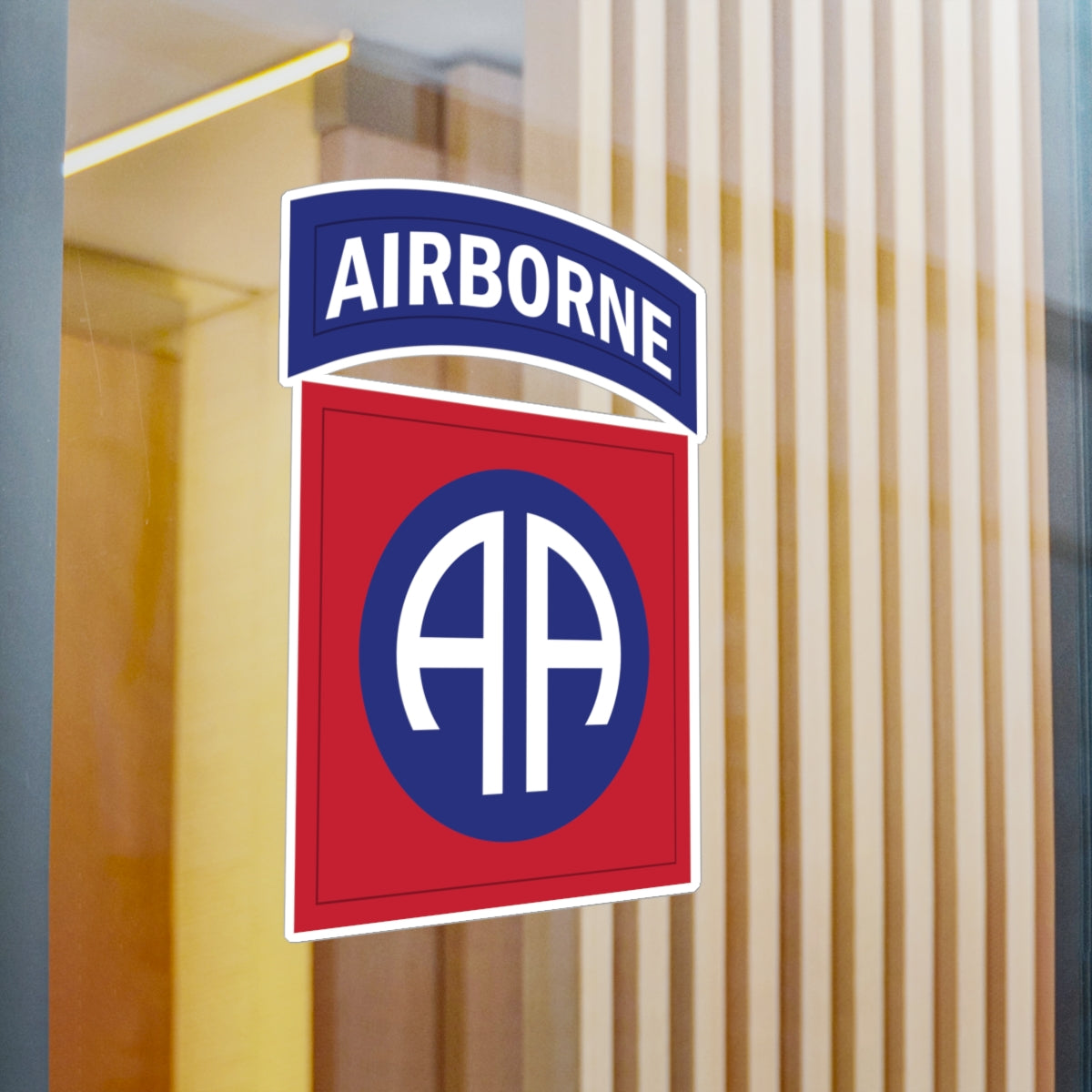 Kiss-Cut Vinyl Decals - SSI - 82d Airborne Division X 300