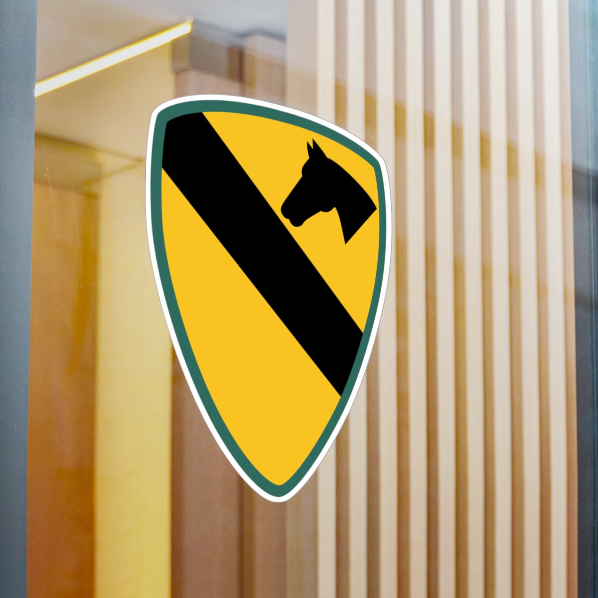 Kiss-Cut Vinyl Decals - SSI - 1st Cavalry Division X 300