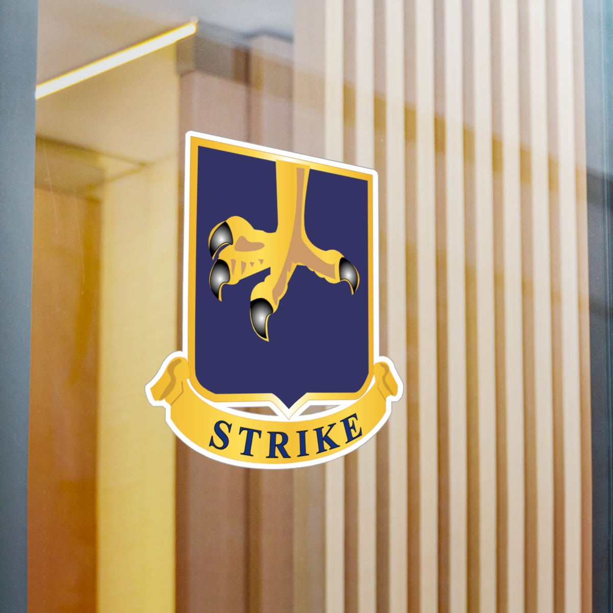 Kiss-Cut Vinyl Decals - Army - 502nd Infantry Regt - DUI wo txt