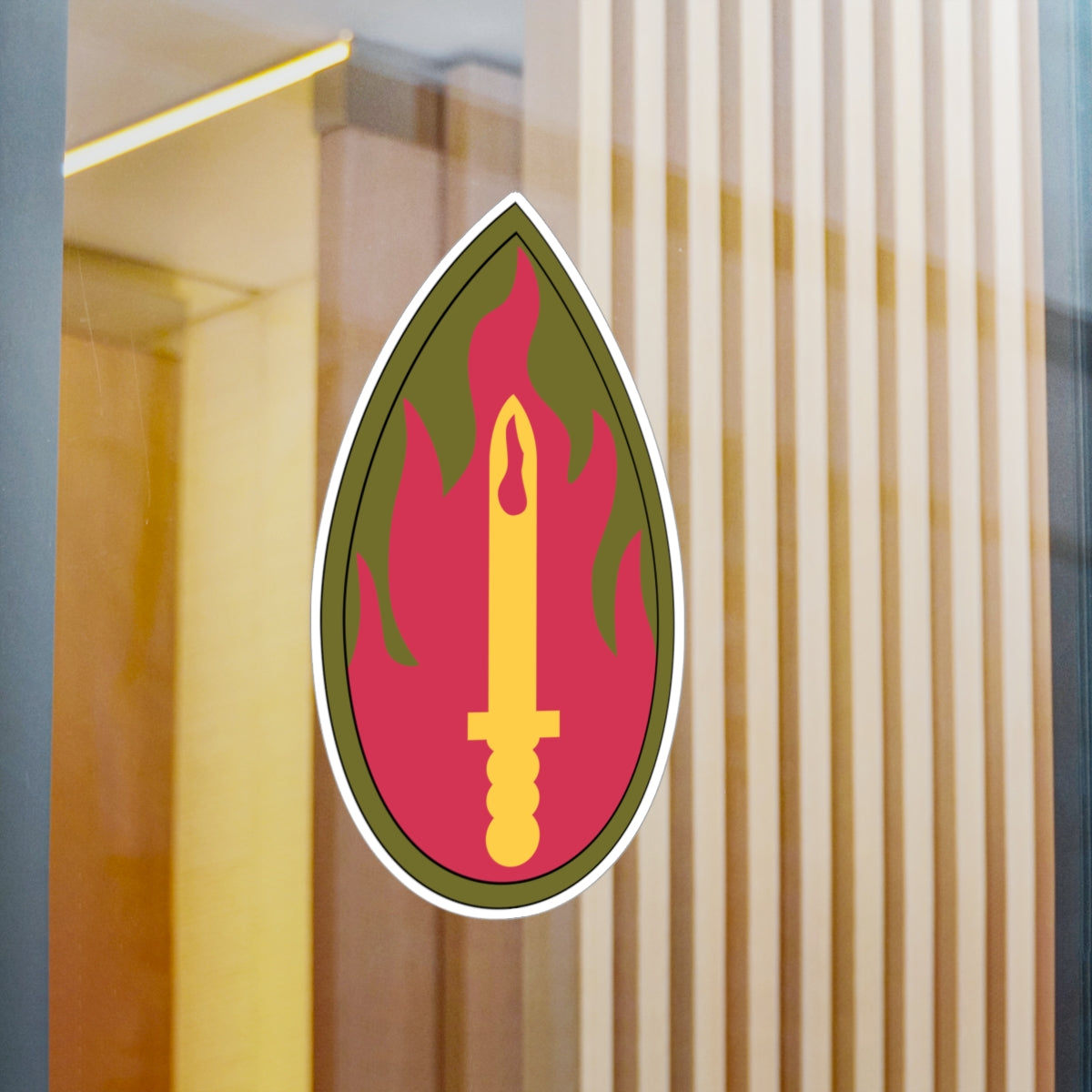 Kiss-Cut Vinyl Decals - SSI - 63rd Infantry Division X 300