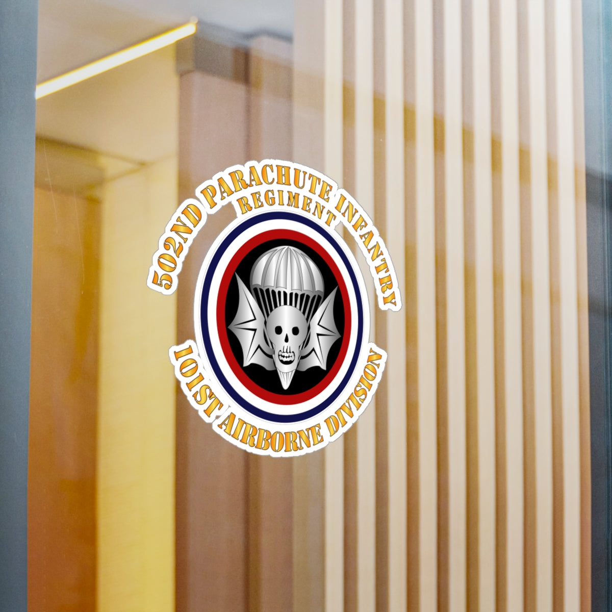 Kiss-Cut Vinyl Decals - Army - 502nd PIR - 101st Airborne Division