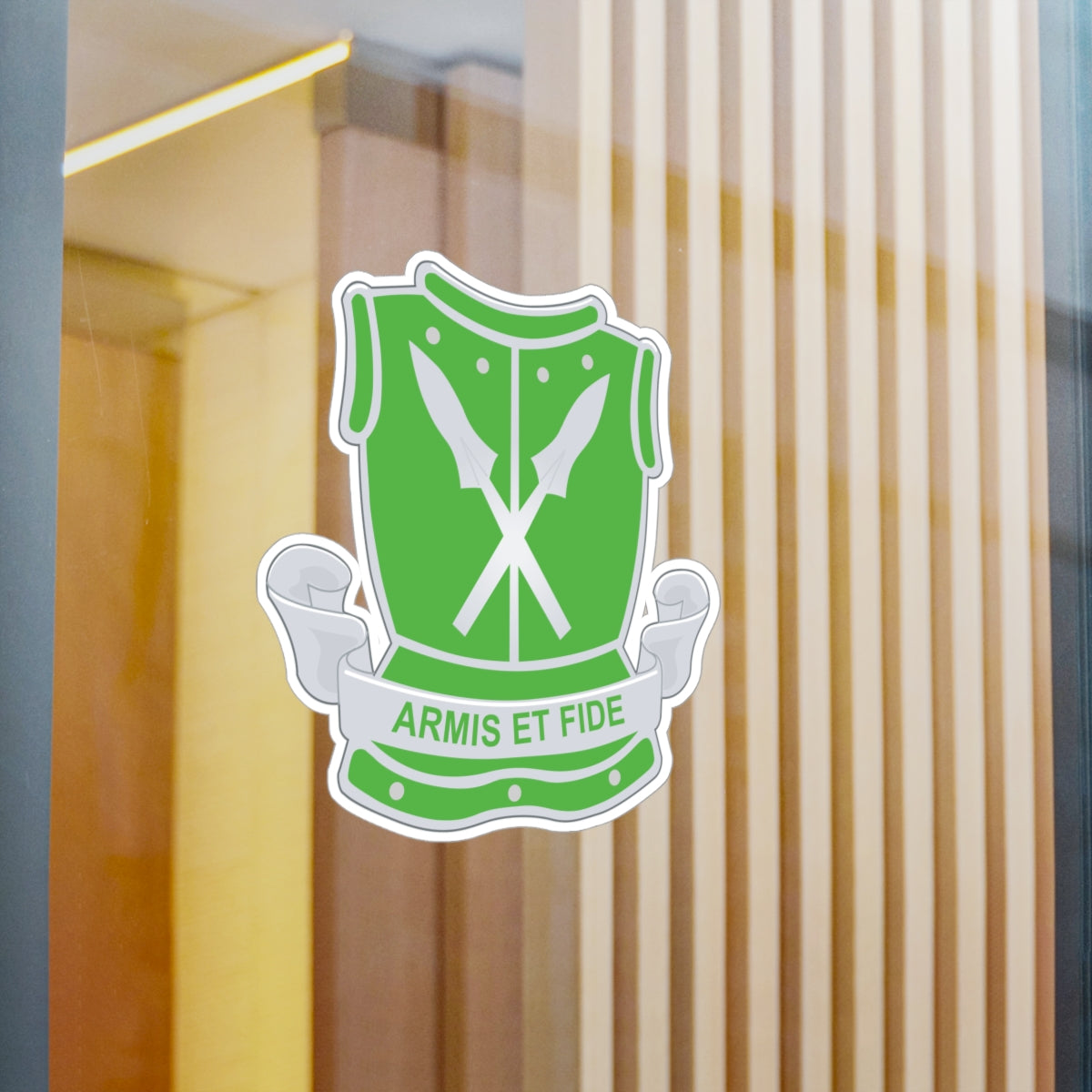 Kiss-Cut Vinyl Decals - DUI - 5th Armored Division X 300