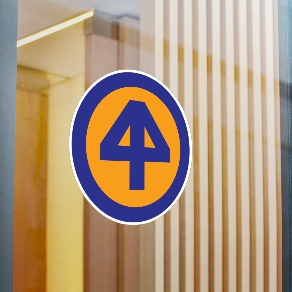 Kiss-Cut Vinyl Decals - SSI - 44th Infantry Division X 300